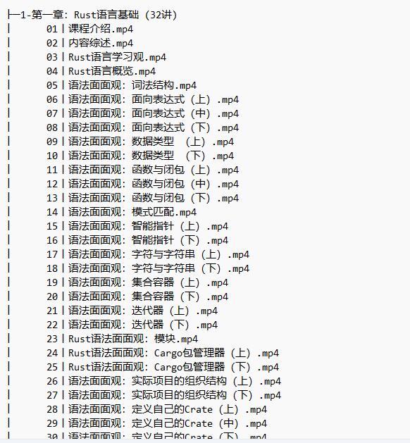 Rust实战 视频教程 下载   图1