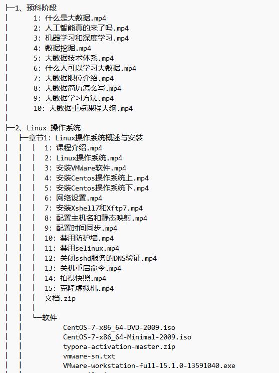 大数据架构师90G 视频教程 下载  图1