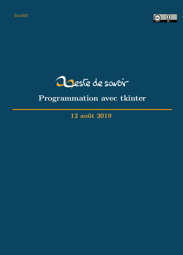 programmation-avec-tkinter PDF 下载 图1