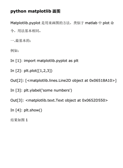 python-matplotlib画图详解(精编) PDF 下载 图1